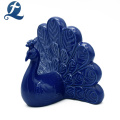 Home Decor Ceramic Peacock Figurine Arts Crafts